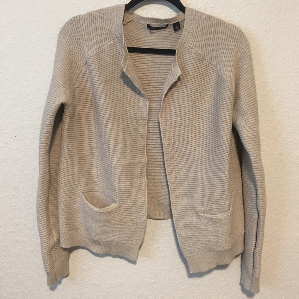 NWT Cyrus Open Front Cardigan Ribbed